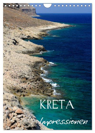 Kreta Impressionen (Wandkalender 2024 DIN A4 hoch), CALVENDO Monatskalender