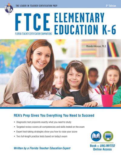 FTCE Elementary Education K-6 Book + Online