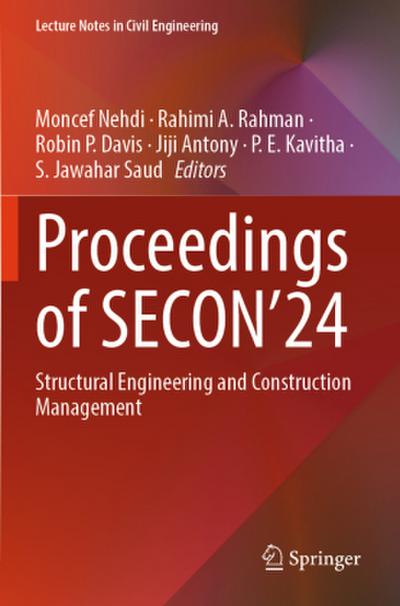 Proceedings of SECON’24