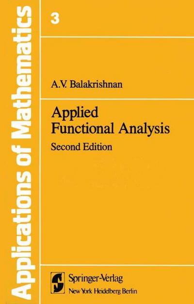 Applied Functional Analysis