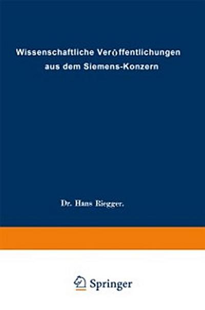 Wissenschaftliche Veröffentlichungen aus dem Siemens-Konzern