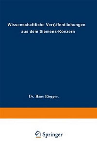 Wissenschaftliche Veröffentlichungen aus dem Siemens-Konzern