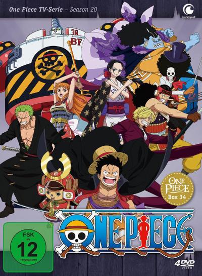 One Piece - TV-Serie - Box 34 (Episoden 976 - 1.000) [4 DVDs]
