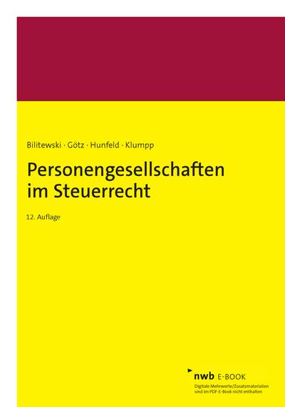 Personengesellschaften im Steuerrecht