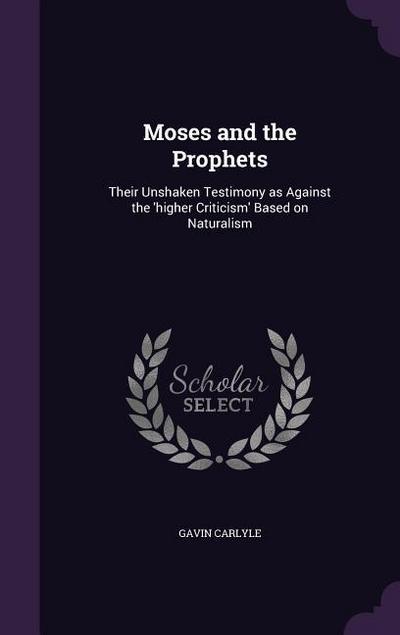 Moses and the Prophets