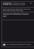 Jahrbuch für öffentliche Finanzen 2017