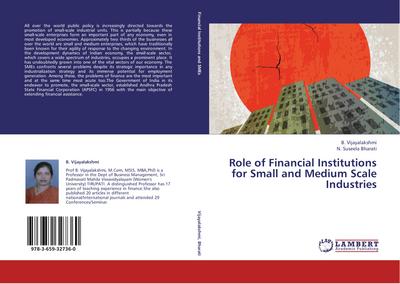Role of Financial Institutions for Small and Medium Scale Industries