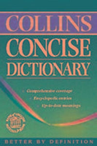 Collins, J: Collins Concise English Dictionary