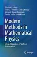 Modern Methods in Mathematical Physics