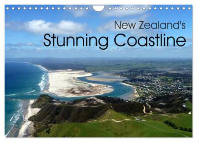 New Zealand’s Stunning Coastline (Wall Calendar 2026 DIN A4 landscape), CALVENDO 12 Month Wall Calendar