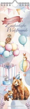Geburtstagskalender Zauberhafte Waldfreunde