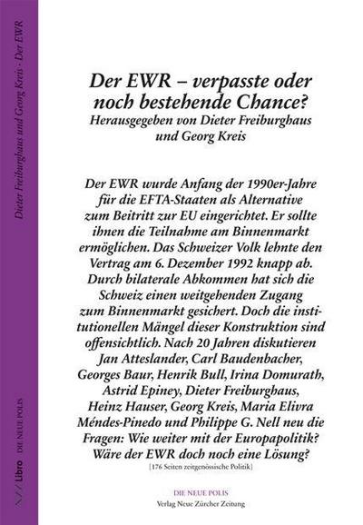 Der EWR - verpasste oder noch bestehende chance?
