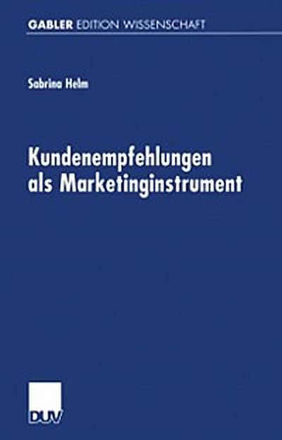 Kundenempfehlungen als Marketinginstrument