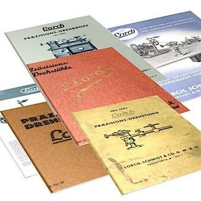 Lorch Drehmaschinen, 6 Bde.