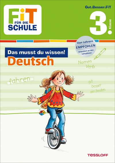 Das musst du wissen!Deutsch 3. Klasse