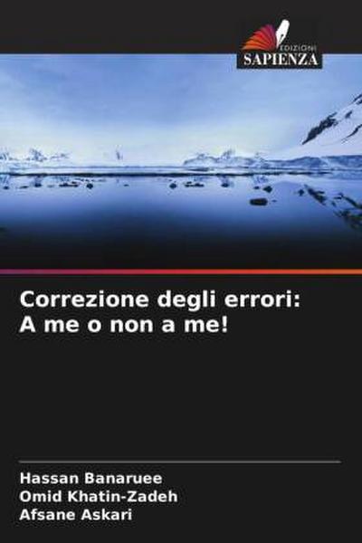 Correzione degli errori: A me o non a me!