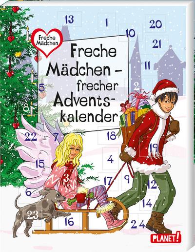 Freche Mädchen – freche Bücher!: Freche Mädchen – frecher Adventskalender: 24 Geschichten und Türchen zum Öffnen