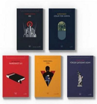 Distopya Seti Fahrenheit 451, Cesur Yeni Dünya, Yüksek Satodaki Adam, 1984, Biz