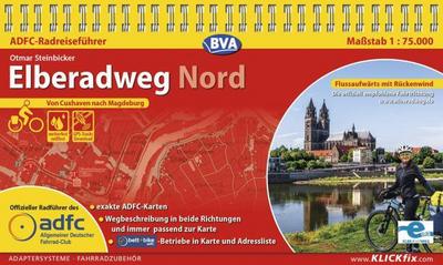 BVA ADFC Radreiseführer Elberadweg Nord