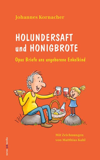 Holundersaft und Honigbrote