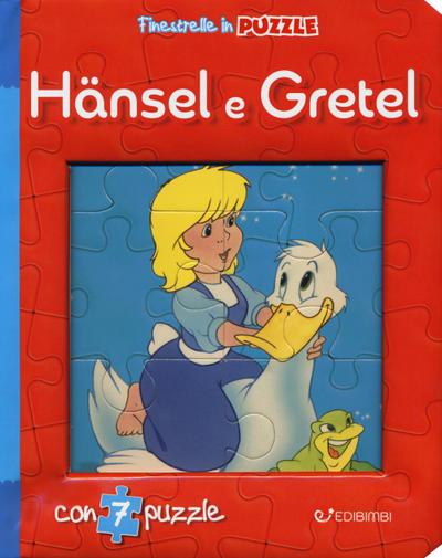 Hänsel e Gretel. Finestrelle in puzzle