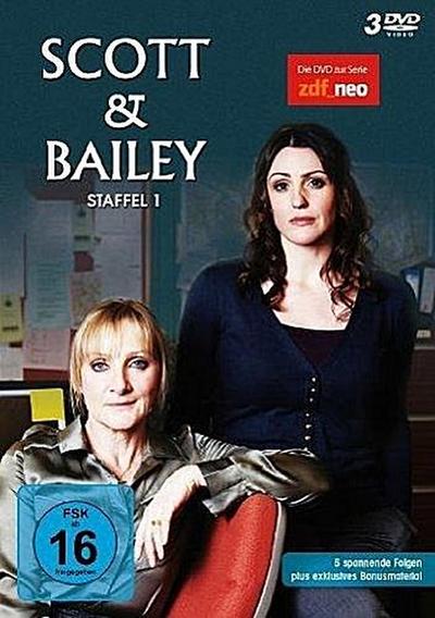 Scott & Bailey. Staffel.1, 3 DVDs