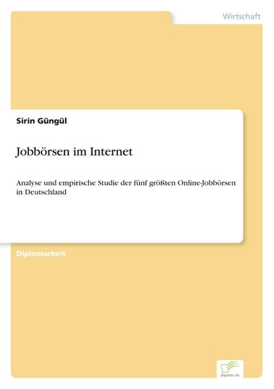 Jobbörsen im Internet