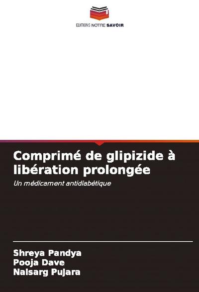 Comprimé de glipizide à libération prolongée