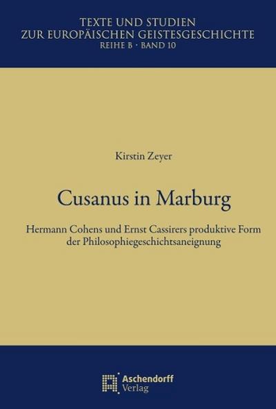 Cusanus in Marburg