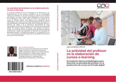 La actividad del profesor en la elaboración de cursos e-learning