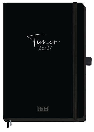 Häfft-Timer Deluxe 26/27 A5 - Jugendkalender [Black Edition]