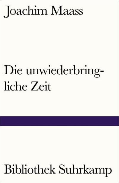 Die unwiederbringliche Zeit