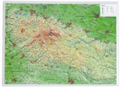 Reliefkarte Harz 1 : 200.000