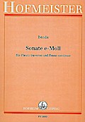 Sonate e-Moll für Flöte und Bc