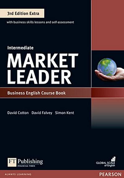 Market Leader Intermediate 3rd edition Extra Intermediate Coursebook with DVD-ROM Pin Pack