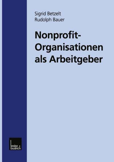 Nonprofit-Organisationen als Arbeitgeber