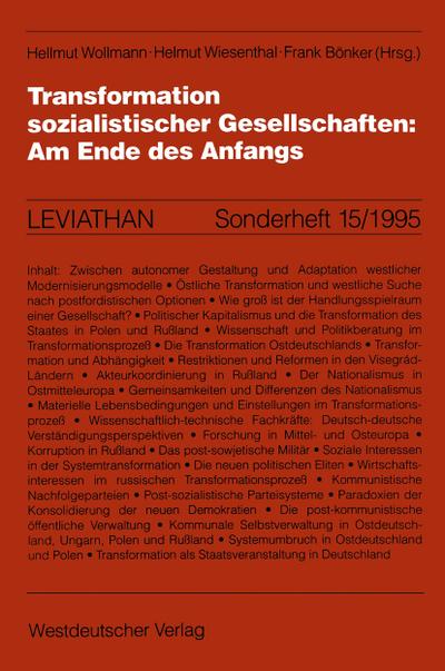 Transformation sozialistischer Gesellschaften