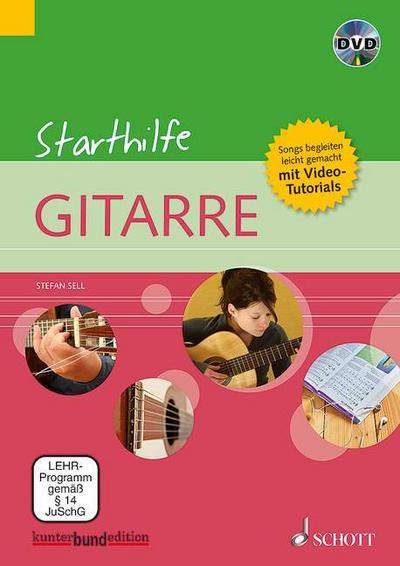Starthilfe Gitarre inklusive Tuner von KORG
