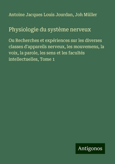 Physiologie du système nerveux