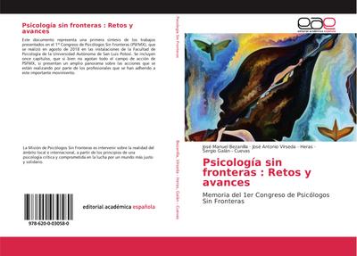 Psicología sin fronteras : Retos y avances