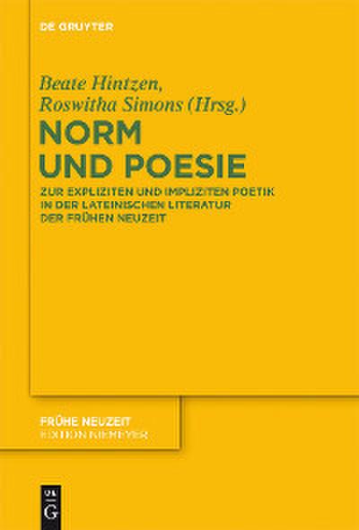 Norm und Poesie