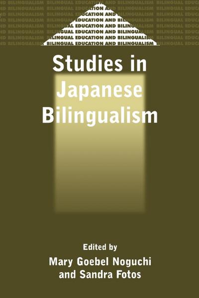 Studies in Japanese Bilingualism - Sandra Fotos