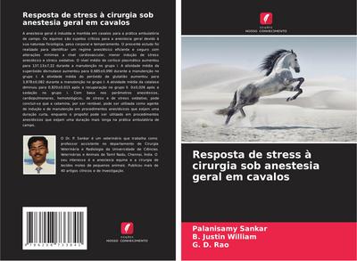 Resposta de stress à cirurgia sob anestesia geral em cavalos