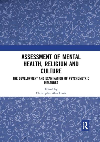 Assessment of Mental Health, Religion and Culture