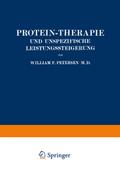Protein-Therapie und Unspezifische Leistungssteige