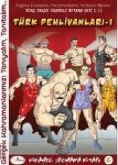 Türk Pehlivanlari 1 Hikayeli Boyama Kitabi 6