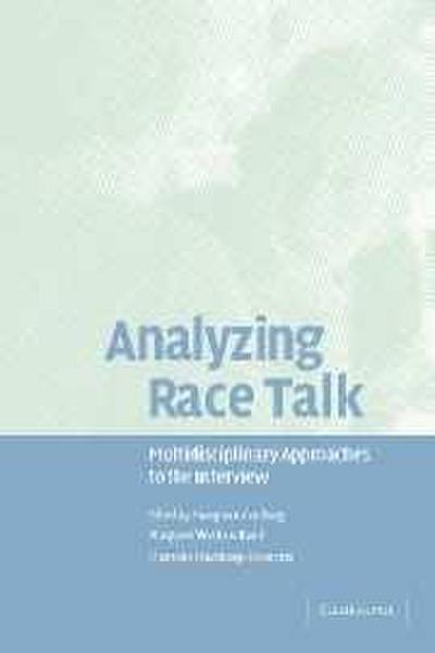 Analyzing Race Talk