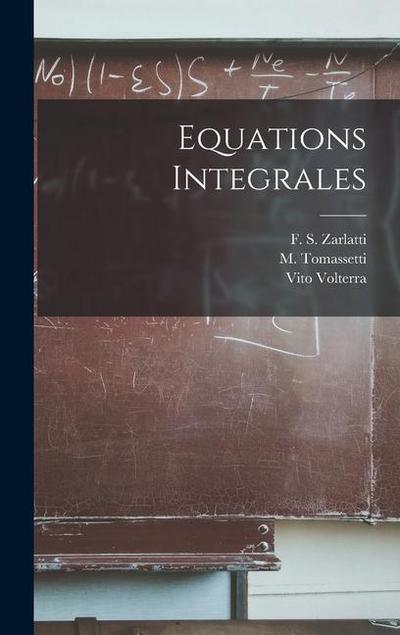 Equations Integrales