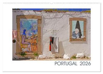 Portugal. Die Algarve zwischen Faro und Castro Marim (Wandkalender 2026 DIN A2 quer), CALVENDO Monatskalender