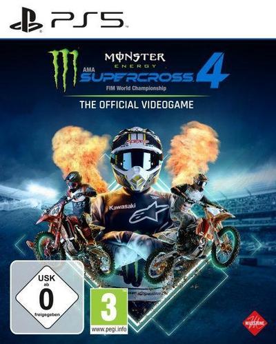 Monster Energy Supercross - The Off. Videogame 4 (PS5) / DVR